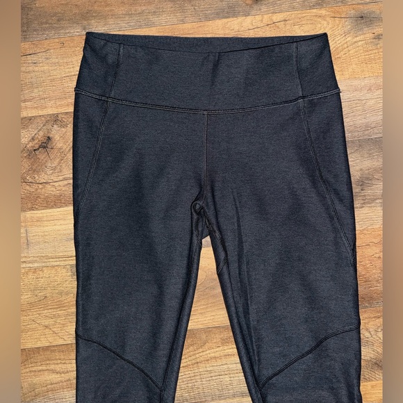 Outdoor Voices Charcoal Grey Warmup Leggings 7/8 - Size S - Picture 4 of 7